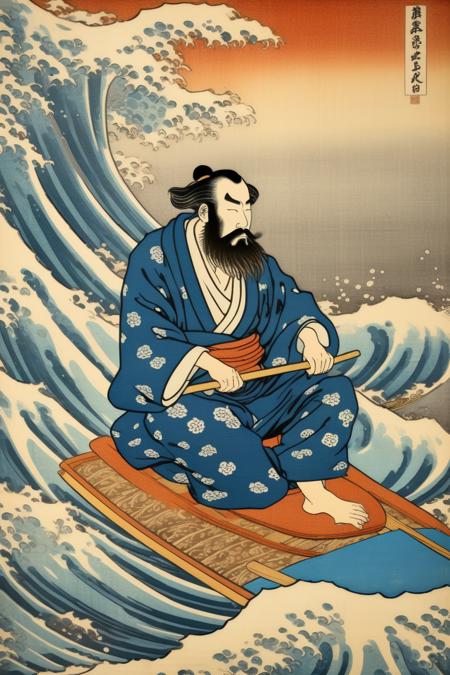 00648-1355429181-_lora_Ukiyo-e Art_1_Ukiyo-e Art - bearded man surfing woodblock print style of hokusai fine art style of kanagawa painting _rela.png
